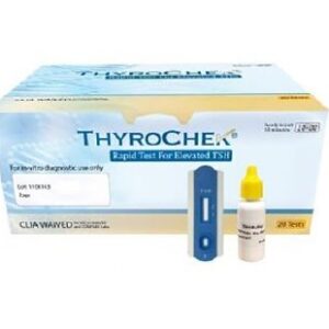 Thyroid Testing Test Kit ThyroChek Thyroid Stimulating Hormone (TSH) 20 Tests CLIA Waived