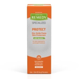 Skin Protectant Medline Remedy Specialized 4 Gram Individual Packet Unscented Paste CHG Compatible