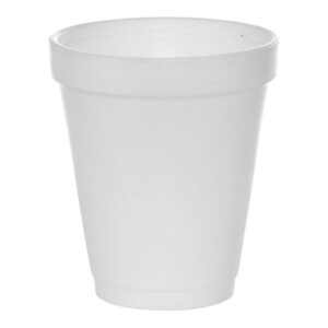 Drinking Cup WinCup 6 oz. White Styrofoam Disposable