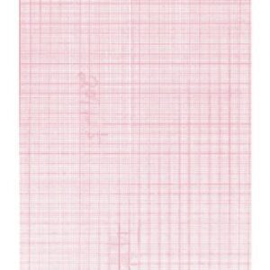 Recording Chart Paper Welch Allyn Z-Fold Red Grid