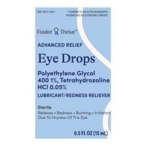 Eye Lubricant Foster & Thrive 0.5 oz. Eye Drops