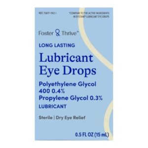 Eye Lubricant Foster & Thrive 0.5 oz. Eye Drops
