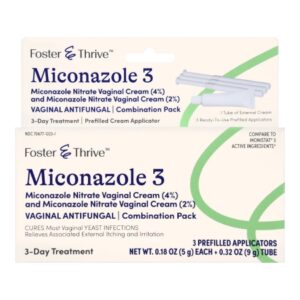 Vaginal Antifungal Kit Foster & Thrive 2% Strength / 200 mg Cream / Suppository