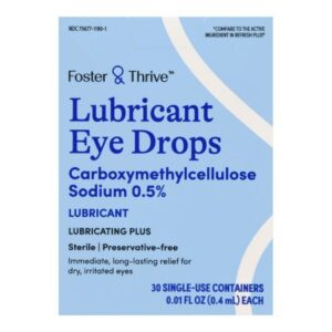Eye Lubricant Foster & Thrive 0.01 oz. Eye Drops
