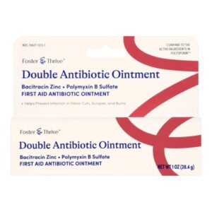 First Aid Antibiotic Bacitracin / Polymyxin B Foster & Thrive Ointment 1 oz. Tube
