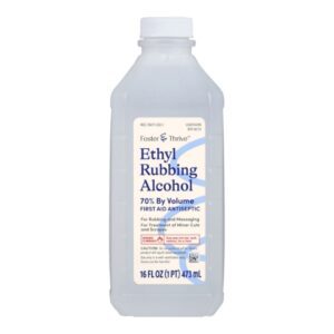 Antiseptic Ethyl Alcohol Foster & Thrive Topical Liquid 16 oz. Bottle