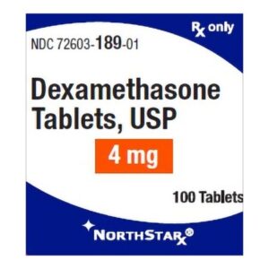 Dexamethasone 4 mg Tablet 100 Tablets