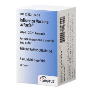 Afluria Trivalent 2024 – 2025 Influenza Virus Vaccine, Trivalent Inactivated 45 mcg / 0.5 mL Injection 5 mL