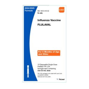 Flulaval? Trivalent 2024 – 2025 Influenza Virus Vaccine, Trivalent Inactivated, Preservative Free 45 mcg / 0.5 mL Injection 0.5 mL