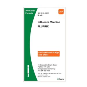 Fluarix? Trivalent 2025 Influenza Virus Vaccine, Trivalent Inactivated, Preservative Free 45 mcg / 0.5 mL Injection 0.5 mL
