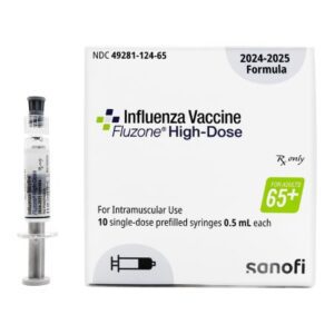 Fluzone Trivalent High-Dose 2024 – 2025 Influenza Virus Vaccine, Trivalent Inactivated, Preservative Free 180 mcg / 0.5 mL Injection 0.5 mL