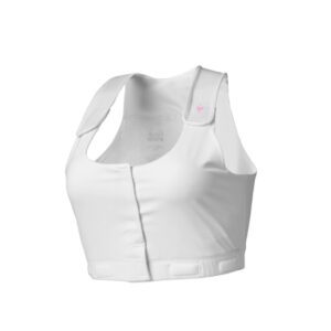 Post-Surgical Bra Larissa White Super Queen Size 56 to 60 Inch