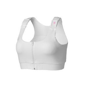 Post-Surgical Bra Shirl White Queen Size