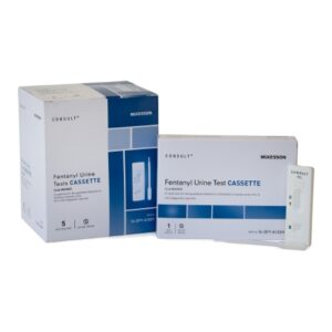 Drugs of Abuse Test Kit McKesson Consult Fentanyl (OTC Approved) 5 Tests CLIA Waived