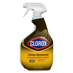 Stain and Odor Remover Clorox Urine Remover Peroxide Based Trigger Spray Liquid 32 oz. Bottle Scented NonSterile