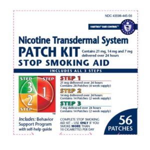 Stop Smoking Aid Kit 21 mg Strength Transdermal Patch
