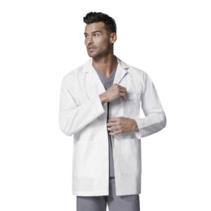 Lab Jacket White Medium Hip Length 65% Polyester / 35% Cotton Reusable