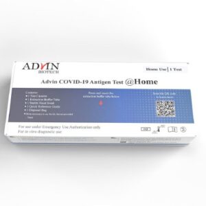 Respiratory Test Kit Advin COVID-19 Antigen Test 24 Tests