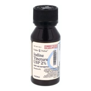 Antiseptic Iodine Tincture Foster & Thrive Topical Liquid 1 oz. Bottle