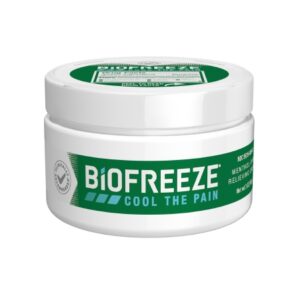 Topical Pain Relief Biofreeze 10% Strength Menthol Cream 3 oz.