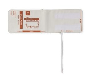 Single Patient Use Blood Pressure Cuff Medline 18 to 26 cm Arm Vinyl Cuff Small Adult Cuff