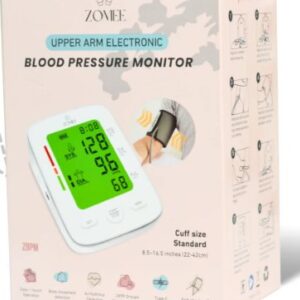 Home Automatic Digital Blood Pressure Monitor Zomee Extra Large Cuff Nylon Cuff 16.5 to 21 Inch Desk Model