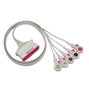 ECG Cable Kendall 5 Lead For use with Philips IntelliVue MX40 Telemetry System