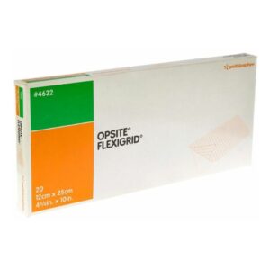 Transparent Film Dressing OpSite Flexigrid 4-3/4 X 10 Inch 2 Tab Delivery Rectangle Sterile