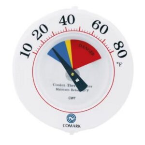Thermometer / Thermerstat / Sensor / Probe Comark Cooler Wall Thermometer