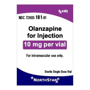 Olanzapine 10 mg Injection