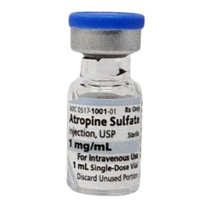 Atropine Sulfate, Preservative Free 1 mg / mL Injection 1 mL