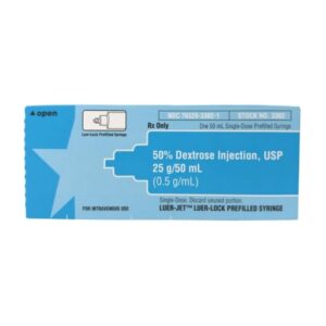 Dextrose / Water, Preservative Free 50% Injection 50 mL