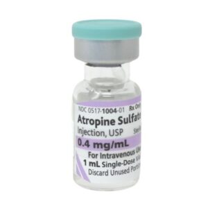 Atropine Sulfate, Preservative Free 0.4 mg / mL Injection 1 mL