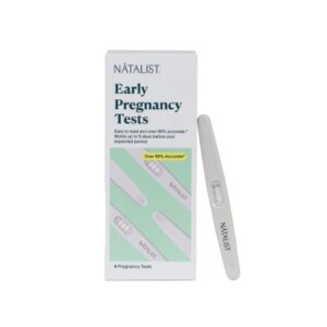 Reproductive Health Test Kit Natalist hCG Pregnancy Test 4 Tests CLIA Waived