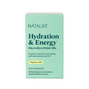 Oral Electrolyte Solution Natalist Hydration and Energy Berry Flavor 4.5 Gram Electrolyte