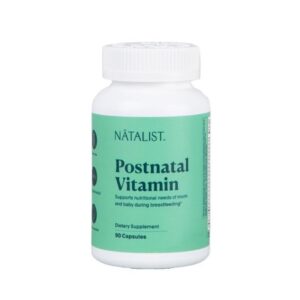 Dietary Supplement Natalist Postnatal Vitamin Vitamin A / C / D3 / E 700 mcg – 50 mg – 25 mcg – 10 mg Strength Capsule 90 per Bottle