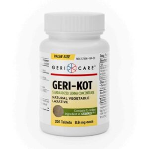 Laxative Tablet 200 per Bottle 8.6 mg Strength Sennosides
