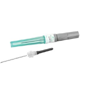 Vacuette Visio Plus Blood Collection Needle 22 Gauge 1 Inch Needle Length Safety Needle Without Tubing Sterile