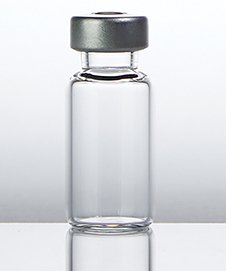 Sterile Empty Vial (SEV) Borosilicate Glass 2 mL Stopper Cap