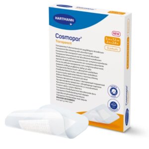 Transparent Film Dressing with Pad Cosmopor 2 X 2.8 Inch 4 Tab Delivery Rectangle Sterile