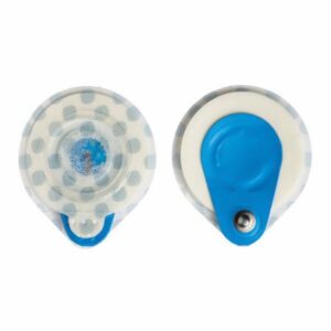ECG Stress Electrode BlueSensor R Offset Snap Connector Wet Gel Foam Backing Adult Non-Radiolucent 4 per Pack