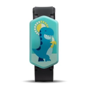 Biomarker Monitor with Dinosaur Cover Kiddo Monitoring Heart, Temperature USB  Charger