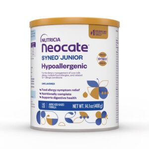 Pediatric Oral Supplement Neocate Syneo Junior Unflavored 14.1 oz. Can Powder Amino Acid Food Allergies