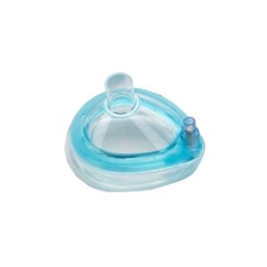 Anesthesia Mask Ambu King Elongated Style Infant Size 2 Hook Ring