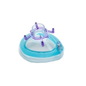 Anesthesia Mask Ambu King Elongated Style Toddler Size 3 Hook Ring