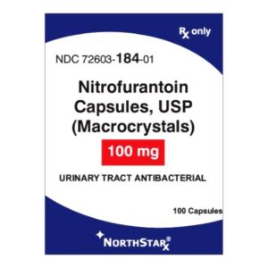 Nitrofurantoin Macrocrystals 100 mg Capsule 100 Capsules