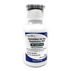 Famotidine 40 mg / 5 mL Suspension 50 mL
