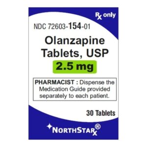 Olanzapine 2.5 mg Tablet 30 Tablets