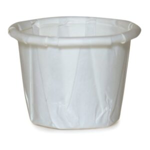 Souffle Cup McKesson 0.5 oz. White Paper Disposable