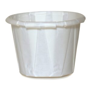 Souffle Cup McKesson 0.75 oz. White Paper Disposable